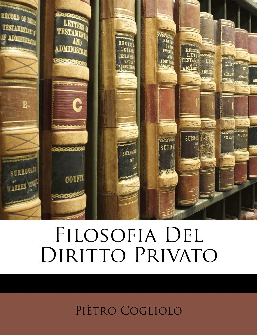 Filosofia del Diritto Privato