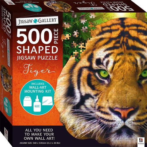 Jigsaw Gallery 500-piece Shaped Jigsaw: Tiger