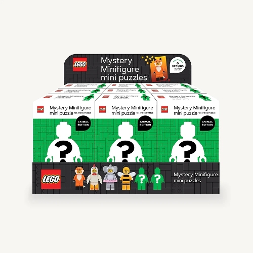LEGO Mystery Minifigure Puzzles 12 Copy CDU (GREEN: Animal Edition)