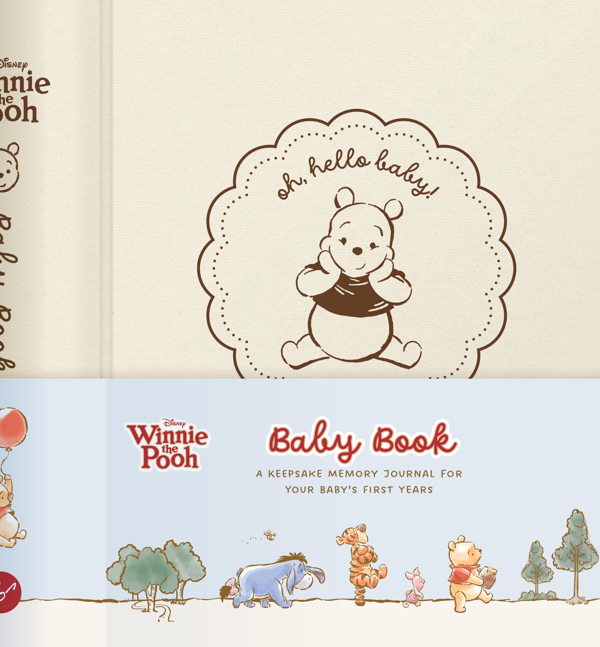 Disney Winnie the Pooh Baby Book: A Keepsake Memory Journal for Your Baby’s First Years